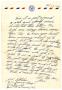 Thumbnail image of item number 3 in: '[Letter by James Sutherlin to his family - 02/05/1945]'.
