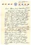Primary view of [Letter by James Sutherlin to his sister - 02/20/1945]