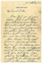 Primary view of [Letter by James E. Sutherlin to his parents -- 1943-1946]