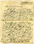 Primary view of [Letter by James E. Sutherlin to his parents - 08/23/1945]