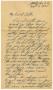 Letter: [Letter by James E. Sutherlin to his parents - 09/05/1945]