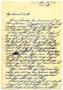 Primary view of [Letter by James Sutherlin to his parents - 01/29/1946]