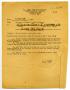 Thumbnail image of item number 1 in: '[Demobilization Form for James Edgar Sutherlin]'.