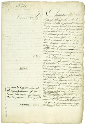 Primary view of object titled '[Manifiesto de Liorna.]'.