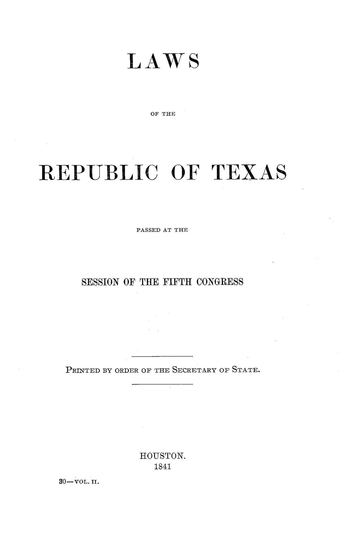 The Laws of Texas, 1822-1897 Volume 2
                                                
                                                    465
                                                