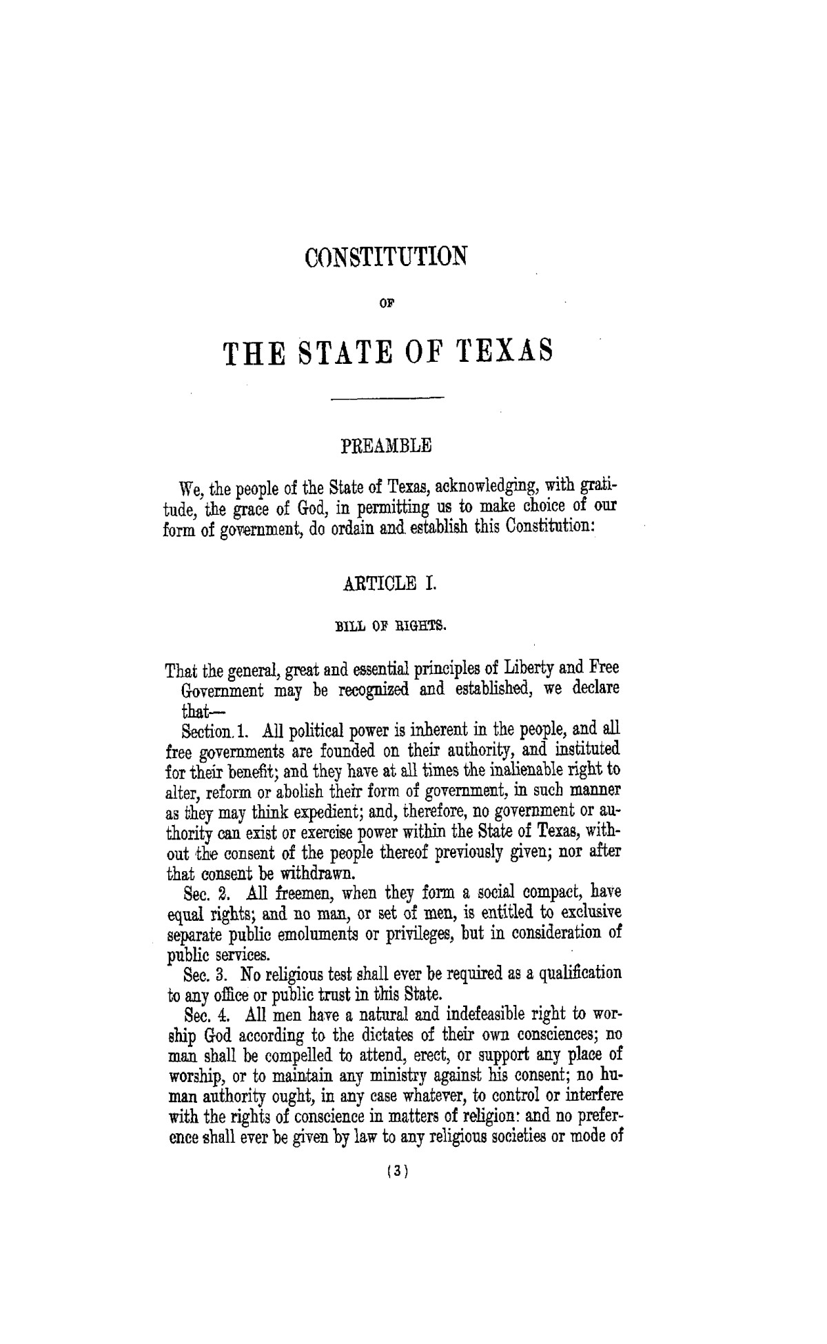 The Laws of Texas, 1822-1897 Volume 5
                                                
                                                    3
                                                