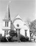 Photograph: [Bastrop Christian Church, (Front elevation)]
