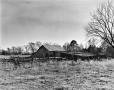 Primary view of [Drummond-Rogers-Perkins House, (Barn, Northwest oblique)]