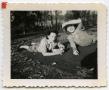 Photograph: [Photograph of Two Ladies at a Picnic]