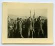 Photograph: [Photograph of Soldiers with Flags]
