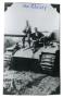 Photograph: [Two Soldiers on Tank]