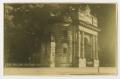 Primary view of [Photograph of a Small Mausoleum]