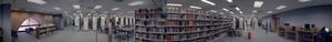 Primary view of object titled '[Betterlight 360 Degree Panoramic of Third Floor of Willis Library]'.