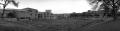 Thumbnail image of item number 1 in: '[Betterlight Panoramic of Construction in front of UNT Union (Black and White)]'.