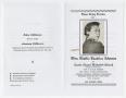 Thumbnail image of item number 3 in: '[Funeral Program for Mattie Beatrice Johnson, February 18, 1964]'.