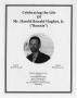Primary view of [Funeral Program for Harold Ronald Hughes, February 26, 2011]