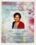 Pamphlet: [Funeral Program for Bernice Hardaway Propps, December 3, 2011]