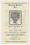 Thumbnail image of item number 1 in: '[Funeral Program for Brother Lonnie Hysaw, Sr., April, 15, 1975]'.