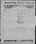 Primary view of Breckenridge Weekly Democrat (Breckenridge, Tex), No. 20, Ed. 1, Friday, December 24, 1926