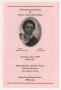 Pamphlet: [Funeral Program for Elouise Linton Hadnot King, July 2, 2009]