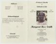 Thumbnail image of item number 3 in: '[Funeral Program for Margaret Bess Smith, March 13, 2009]'.
