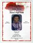 Pamphlet: [Funeral Program for Deloris Faye Smith, February 9, 2013]