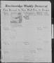 Thumbnail image of item number 1 in: 'Breckenridge Weekly Democrat (Breckenridge, Tex), No. 43, Ed. 1, Friday, June 3, 1927'.