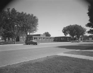 Primary view of object titled '[Southeast Side of Deaf Smith County Hospital]'.