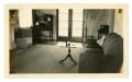 Photograph: [Photograph of the George and Mary Pierce's Living Room]