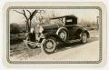 Photograph: [Photograph of George E. Pierce's First Car]