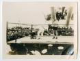 Photograph: [Photograph of a Boxing Match Aboard Ship]