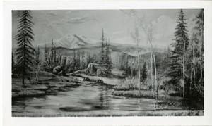 Primary view of object titled '[Blanche Perry Painting for Denver, Colorado #3]'.