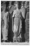 Postcard: [Postcard of Damaged Reims Cathedral Statues]