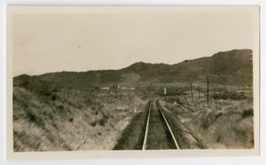 Primary view of object titled 'Horse Shoe Curve S.P.R.R. near El Paso, Texas'.
