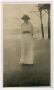 Primary view of [Woman in Galveston, Texas]