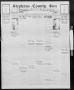 Thumbnail image of item number 1 in: 'Stephens County Sun (Breckenridge, Tex.), Vol. 4, No. 52, Ed. 1, Thursday, January 18, 1934'.