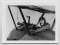 Photograph: [Photograph of Harry Jenkinson in an Airplane]
