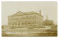 Primary view of [Postcard with a Photo of the East Chicago City Hall and Fire Station]