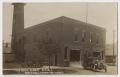 Postcard: [Postcard of an Old Fire Station in Iowa]