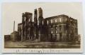 Photograph: [Photograph of a Burnt Building at Texas A&M]