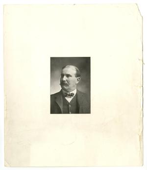 Primary view of object titled '[Engraved Portrait of William Perry Herring McFaddin]'.