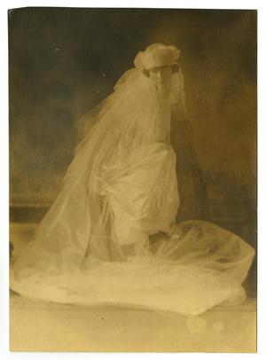 Primary view of object titled '[Bridal Portrait of Mamie McFaddin Ward]'.
