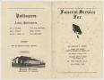 Thumbnail image of item number 3 in: '[Funeral Program for Geraldine M. Coleman, June 4, 1971]'.