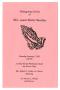 Pamphlet: [Funeral Program for Laura Marie Hawkins, January 5, 1995]
