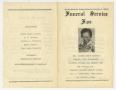 Thumbnail image of item number 3 in: '[Funeral Program for Elword Grace Haywood, July 13, 1971]'.