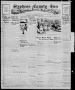 Thumbnail image of item number 1 in: 'Stephens County Sun (Breckenridge, Tex.), Vol. 7, No. 52, Ed. 1, Friday, July 2, 1937'.