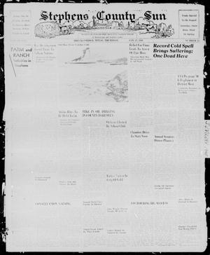 Primary view of object titled 'Stephens County Sun (Breckenridge, Tex.), Vol. 10, No. 24, Ed. 1, Thursday, January 25, 1940'.