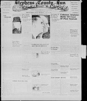 Primary view of object titled 'Stephens County Sun (Breckenridge, Tex.), Vol. 10, No. 28, Ed. 1, Thursday, February 22, 1940'.