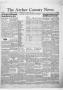Newspaper: The Archer County News (Archer City, Tex.), Vol. 42, No. 33, Ed. 1 Th…