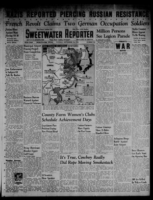Primary view of object titled 'Sweetwater Reporter (Sweetwater, Tex.), Vol. 45, No. 92, Ed. 1 Tuesday, September 16, 1941'.